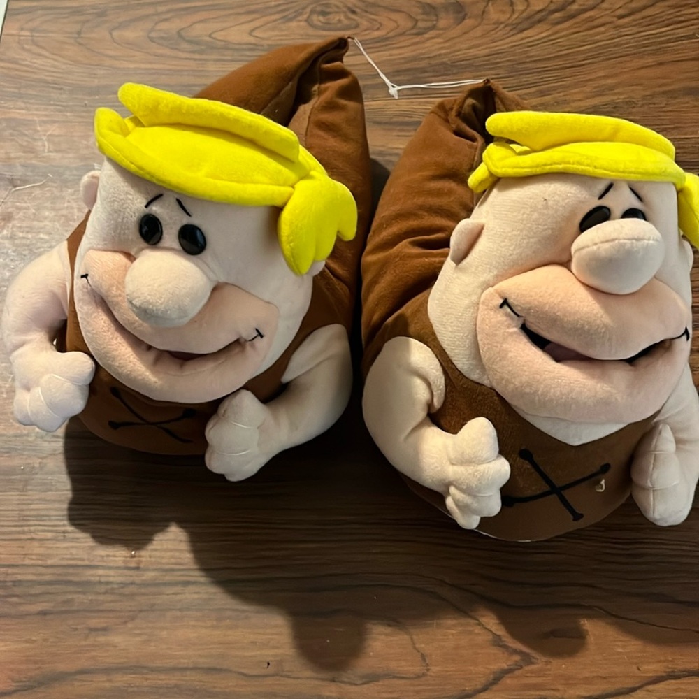 Flintstones Barney Rubble Slippers. SIZE 7/8.  NWOT.
